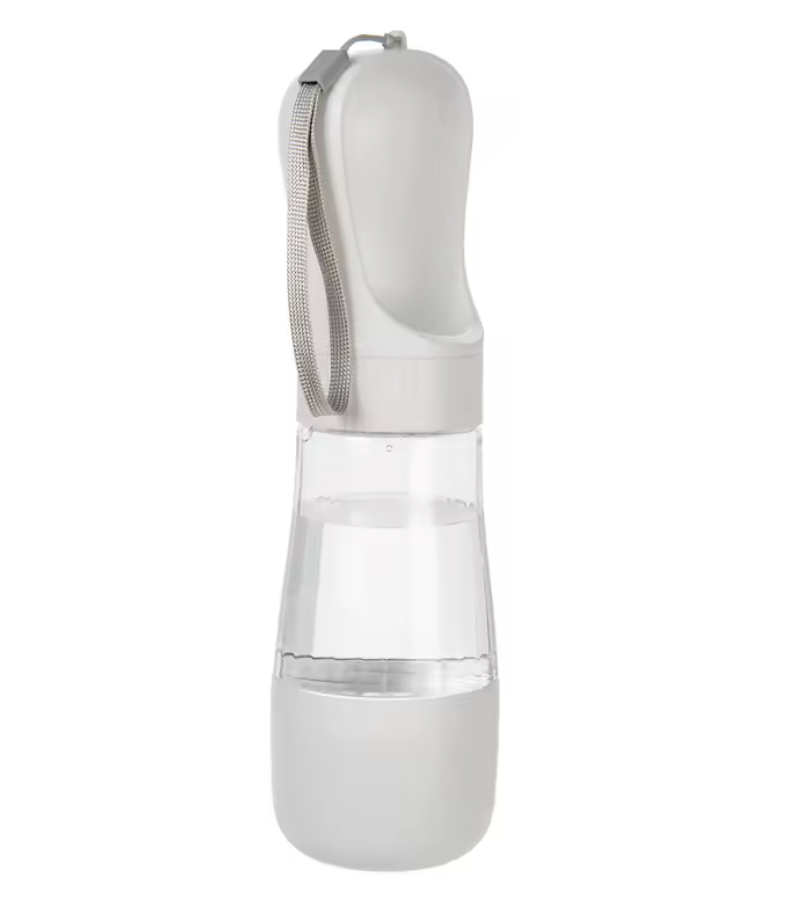 Portable Dog Water Bottle With Food Container Travel 2 in 1 Pet Water Dispenser For Small,Large Dogs, Cat