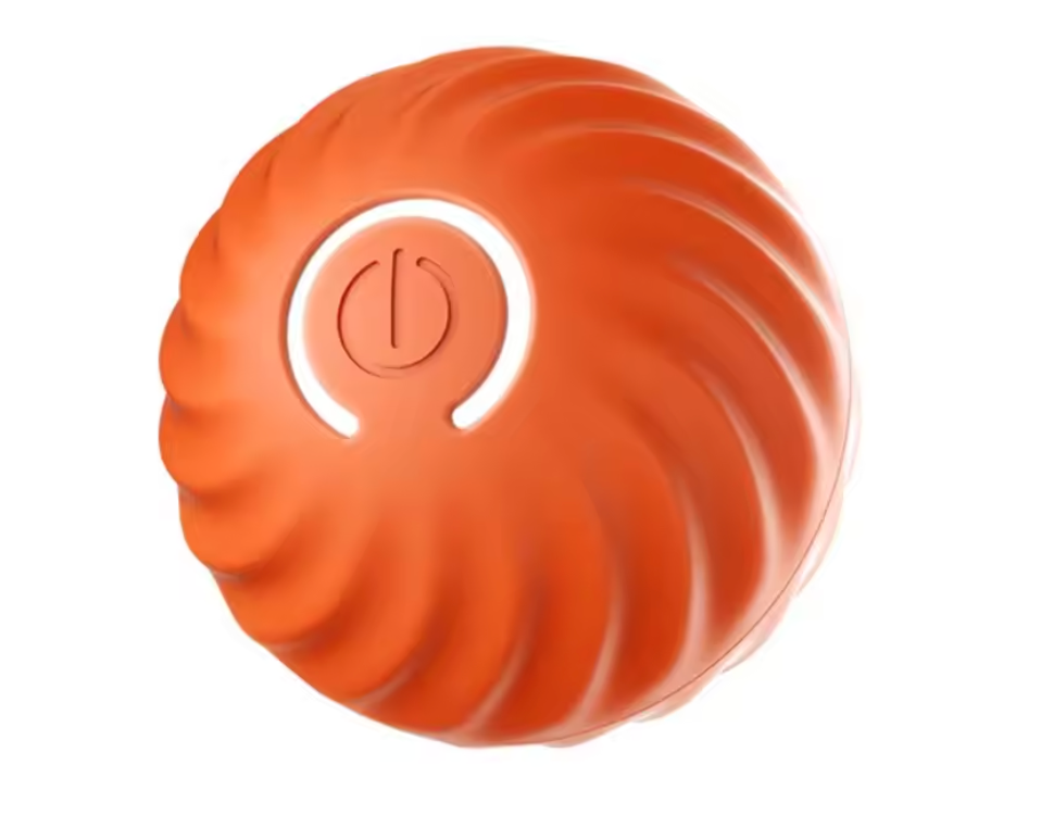 Pet Toy Ball Automatic Moving Dog Toy Ball Smart USB Jumping Rotating Interactive Dog Chew Toy Ball for Puppy Ball Toy