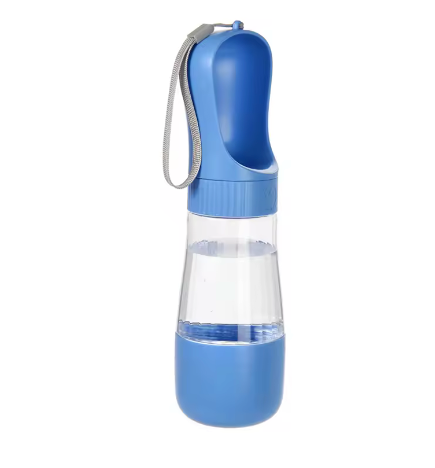 Portable Dog Water Bottle With Food Container Travel 2 in 1 Pet Water Dispenser For Small,Large Dogs, Cat