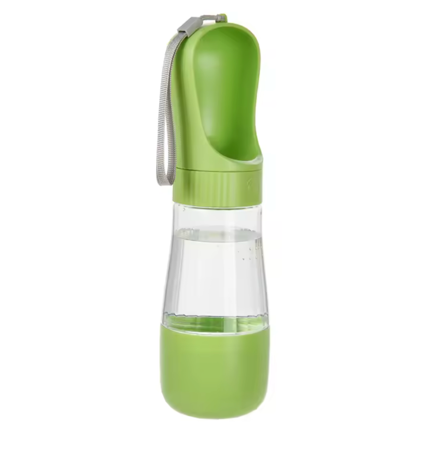 Portable Dog Water Bottle With Food Container Travel 2 in 1 Pet Water Dispenser For Small,Large Dogs, Cat
